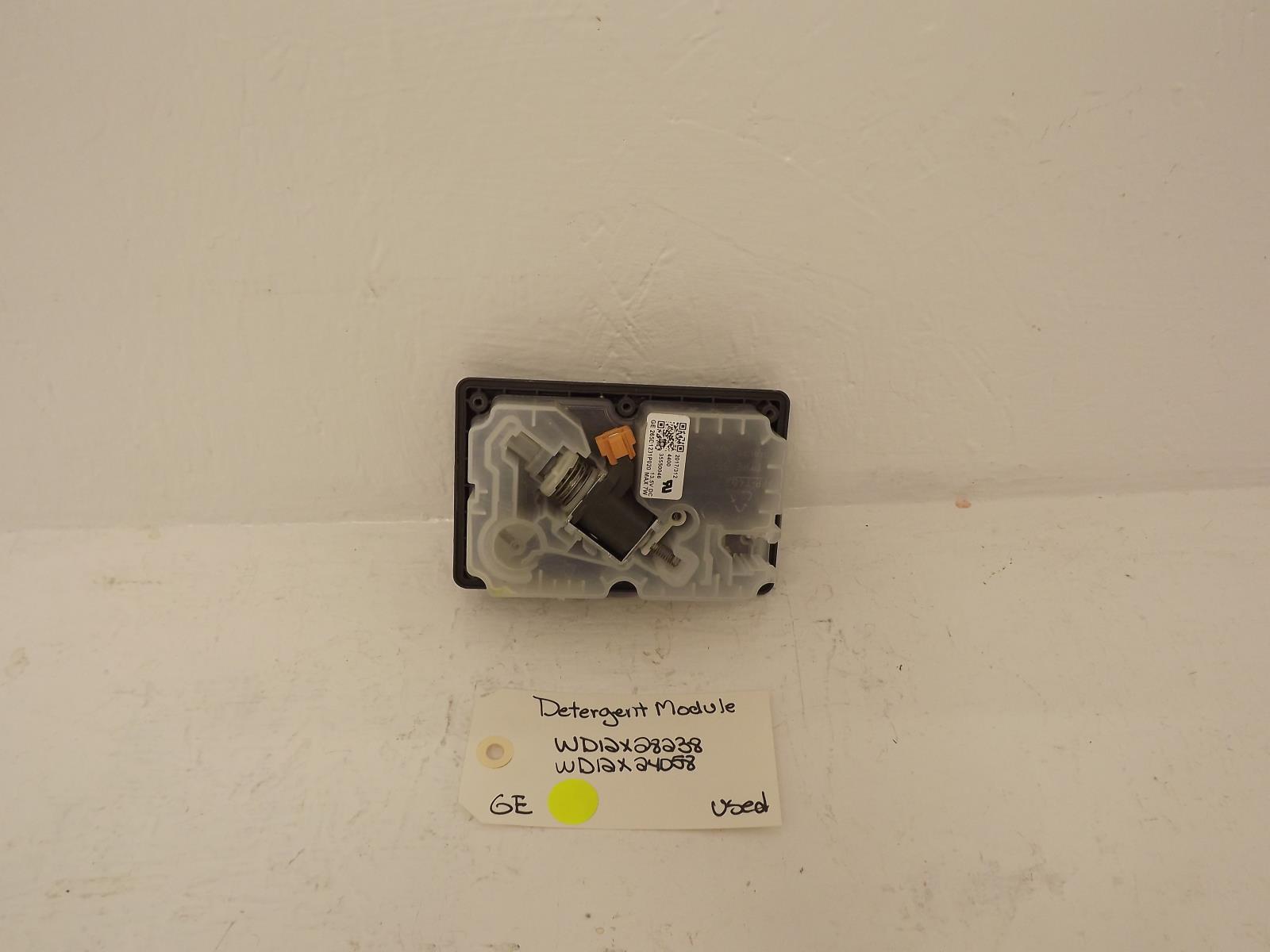 GE Dishwasher WD12X28238 WD12X24058 Detergent Module Used GE Dishwasher WD12X28238 WD12X24058 Detergent Module Used
